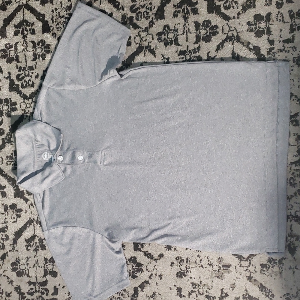 Wonder‎ Nation Boys grey polo size lg (10-12)